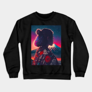 Beautiful japanese princess Crewneck Sweatshirt